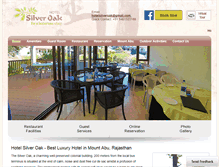 Tablet Screenshot of hotelsilveroak.com